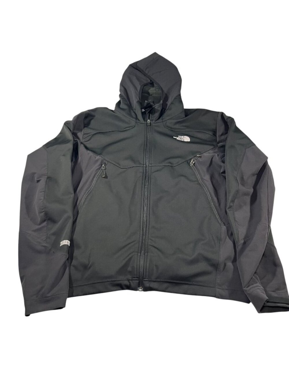 The North Face Mens Black Flight Series Windstopper Full Zip Jacket Size Large